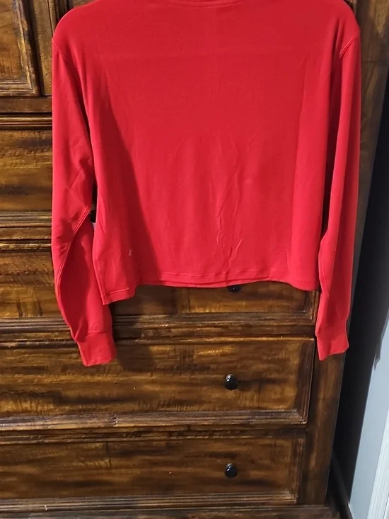 Lululemon Jersey Training Long Sleeve! Sz 4,Wordmark! NWTS! OXFD! Dont Miss Out! - Picture 7 of 10